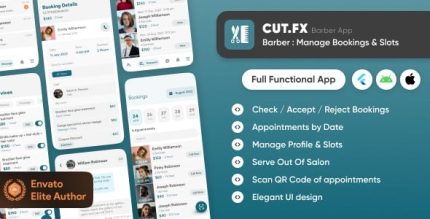 Cutfx barber app manage salon bookings slots codermarket.jpg