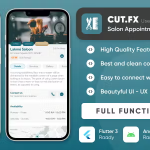 Cutfx salon booking appointment massage spa barber listing multi vendor.png