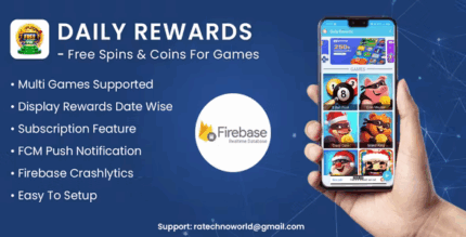 Daily rewards free spins coins for games codermarket.png