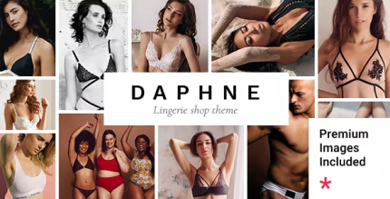 Daphne lingerie shop theme codermarket.png