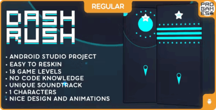 Dash rush regular android ios buildbox classic game codermarket.png