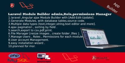 Dashboard builder crud users roles permission files manager invoices .jpeg