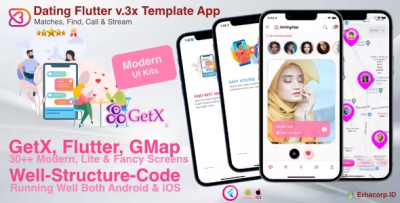 Dating app flutter v3x template ui kits app with getx codermarket.png