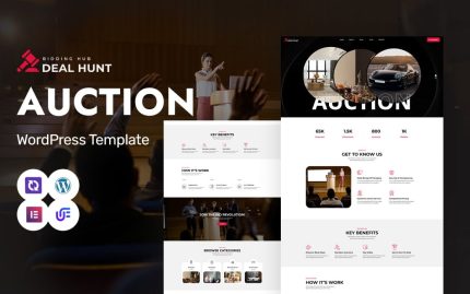 Deal hunt auctions marketplace and antique sales wordpress elementor theme.jpg