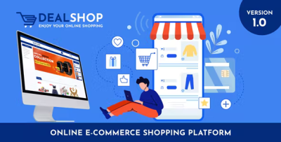 Dealshop online ecommerce shopping platform codermarket.png