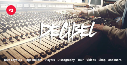 Decibel professional music wordpress theme codermarket.png
