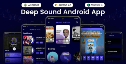 Deepsound android mobile app codermarket.png