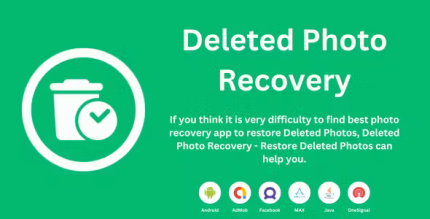 Deleted photo recovery with admob ads facebbok applovin ad codermarket.png