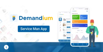 Demandium service man app codermarket.png