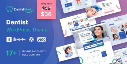 Dentalmed dentist clinic wordpress theme codermarket.png