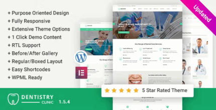 Dentistry dental clinic wordpress theme codermarket.png