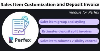 Deposit invoice and sales item customization module for perfex crm codermarket.jpeg