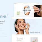 Derma clear beauty cosmetics skincare theme codermarket.png