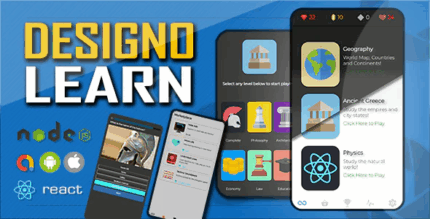 Designolearn full stack react native learning app codermarket.png