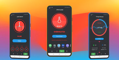 Device care phone booster battery saver and junk file cleaner codermarket.png
