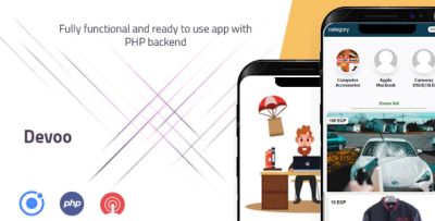 Devo ionic 5 e commerce multi vendors with backend codermarket.png
