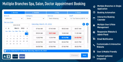 Devsteed spa salon doctor appointment booking schedule booking calendar.png
