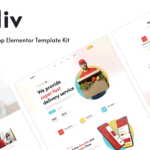 Deyliv food delivery app elementor template kit codermarket.png
