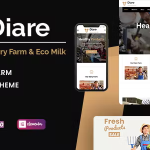 Diare eco milk diary farm wordpress theme codermarket.png