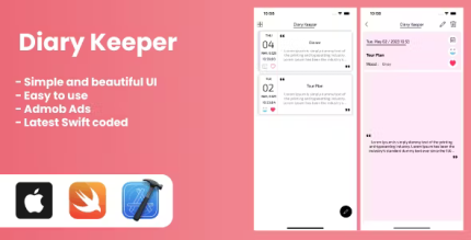 Diary and notes keeper ios codermarket.png