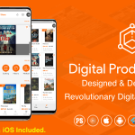 Digital download products store for ebook video photo using flutter for.png