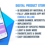 Digital product store json based android app codermarket.png
