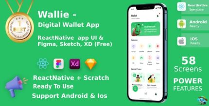 Digital wallet app android ios figma xd sketch invision studio ui.jpg