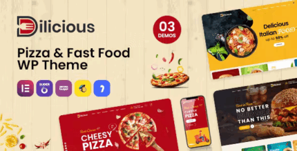Dilicious pizza fast food wordpress theme codermarket.png