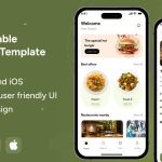 Dinetable app ui template restaurant table reservation app in flutter .jpeg