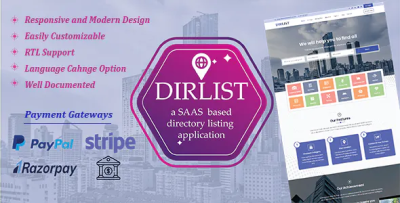 Dirlist complete business directory and listing script saas codermarket.png