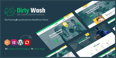 Dirtywash laundry service wordpress theme codermarket.png