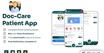 Doc care patient flutter 3x bloc clean architecture firebase full.jpg