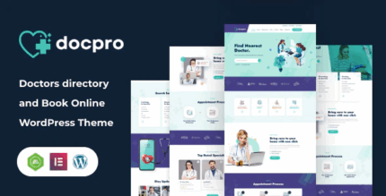 Docpro doctors directory wordpress theme codermarket.png