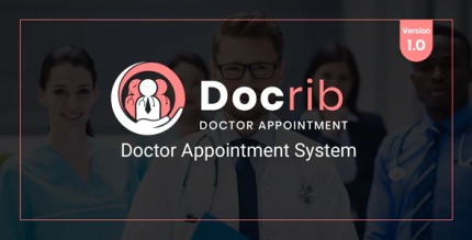 Docrib doctor appointment system codermarket.png