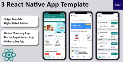 Doctor appointment booking online pharmacy delivery boy app template in.png