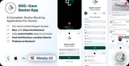 Doctor appointment for doctor flutter 30 android ios bloc clean.jpg