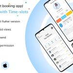 Doctor booking with time slot flutter 3x app ui template codermarket.jpg
