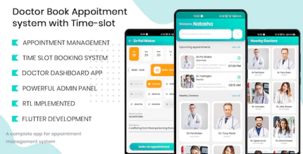 Doctor finder appointment booking with time slot app codermarket.png