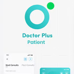 Doctor plus patient react native app template codermarket.png