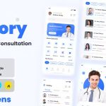 Doctory online doctor consultation app react native cli ui kit codermarket.jpg