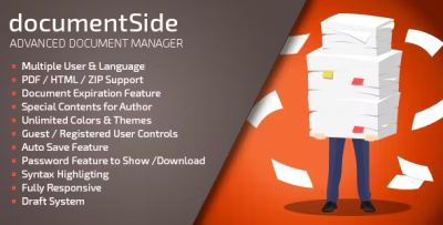 Documentside php document guide manager codermarket.png