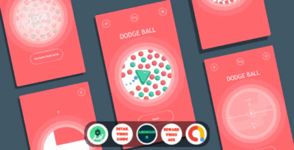 Dodge ball a hypercasual game with admob ads codermarket.png