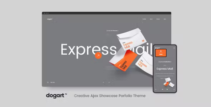 Dogart personal portfolio wordpress theme codermarket.png
