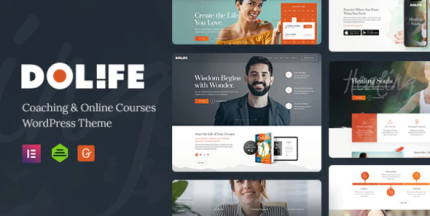 Dolife coaching online courses wordpress theme codermarket.png