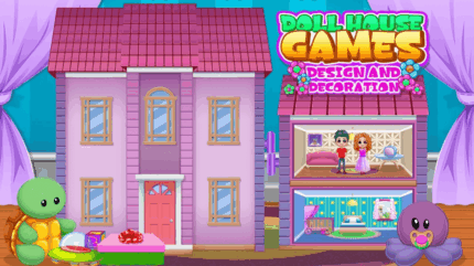 Doll house game design and decoration codermarket.png