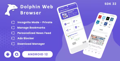 Dolphin web browser android 12 supported and sdk 32 integrated codermarket.png