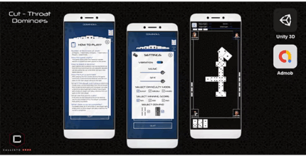 Dominoes game unity 3d admob codermarket.png
