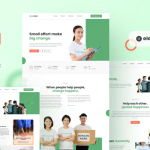 Donatenow donation charity elementor template kit codermarket.png
