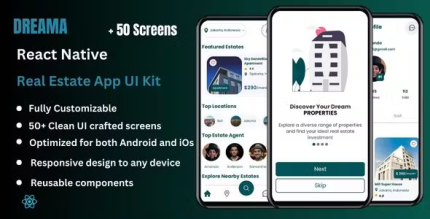 Dreama real estate app template ui kit react native codermarket.png