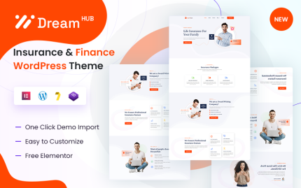 Dreamhub insurance finance wordpress theme.png